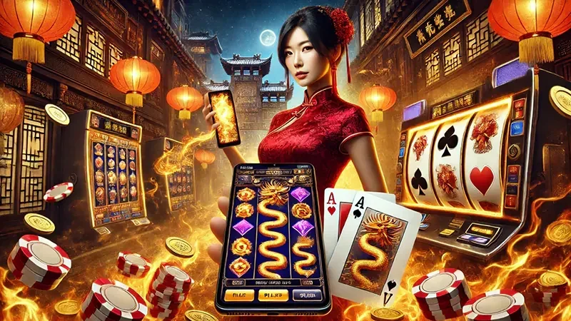 Antarmuka slot SM605 pada perangkat mobile